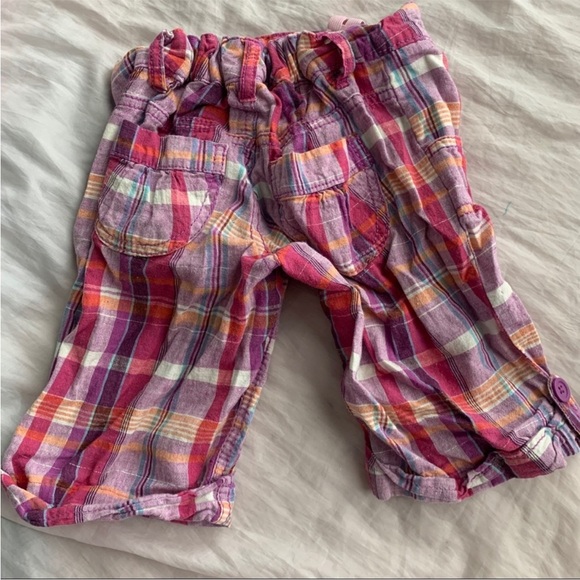 2 pairs of little girls plaid shorts - Picture 10 of 12
